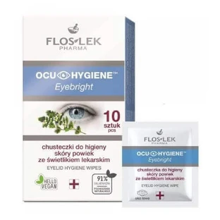 Салфетки для ухода за кожей век FLOS-LEK OCU HYGIENE, 10 шт.