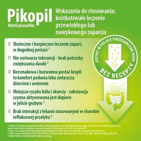 Пікопіл 7,5 мг, 30 таблеток: ціни та характеристики