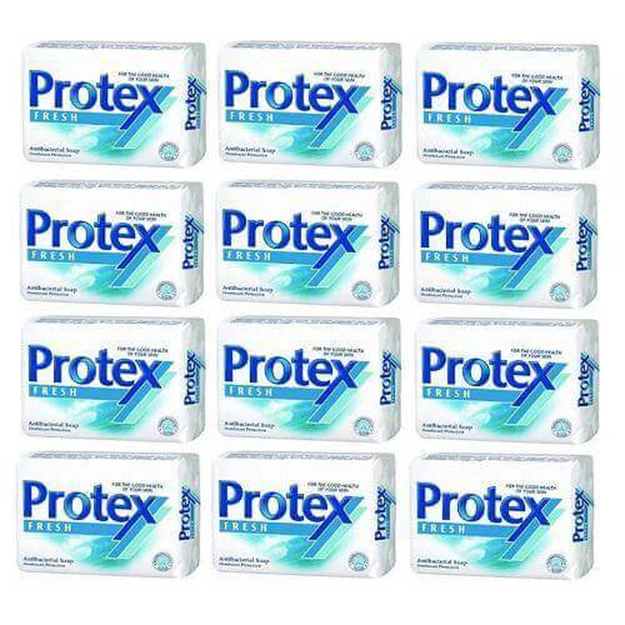 Набор из 12 штук антибактериального мыла PROTEX FRESH, 90 г.: цены и характеристики