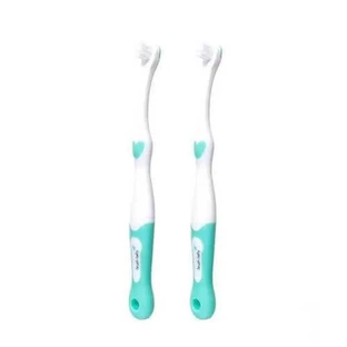 Зубна щітка BRUSHBABY FirstBrush для дітей 0-18 місяців, 2 шт.