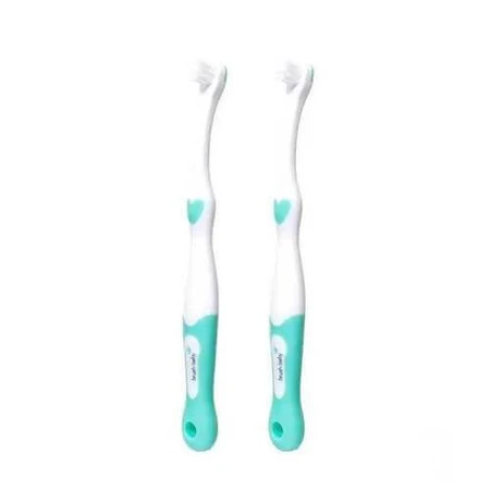 Зубна щітка BRUSHBABY FirstBrush для дітей 0-18 місяців, 2 шт.: ціни та характеристики