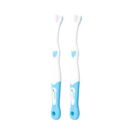 Зубна щітка BRUSHBABY FirstBrush для дітей 0-18 місяців, 2 шт.: ціни та характеристики