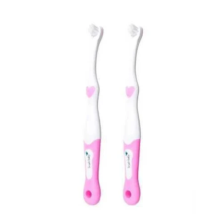 Зубна щітка BRUSHBABY FirstBrush для дітей 0-18 місяців, 2 шт.: ціни та характеристики