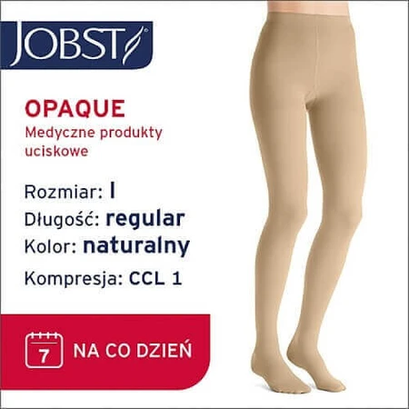Компресійні колготки JOBST OPAQUE CCL1 натуральні, розмір 1 ZP: ціни та характеристики