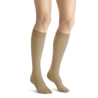 Короткие компрессионные носки JOBST OPAQUE CCL1 карамельного цвета, размер 5 ZP