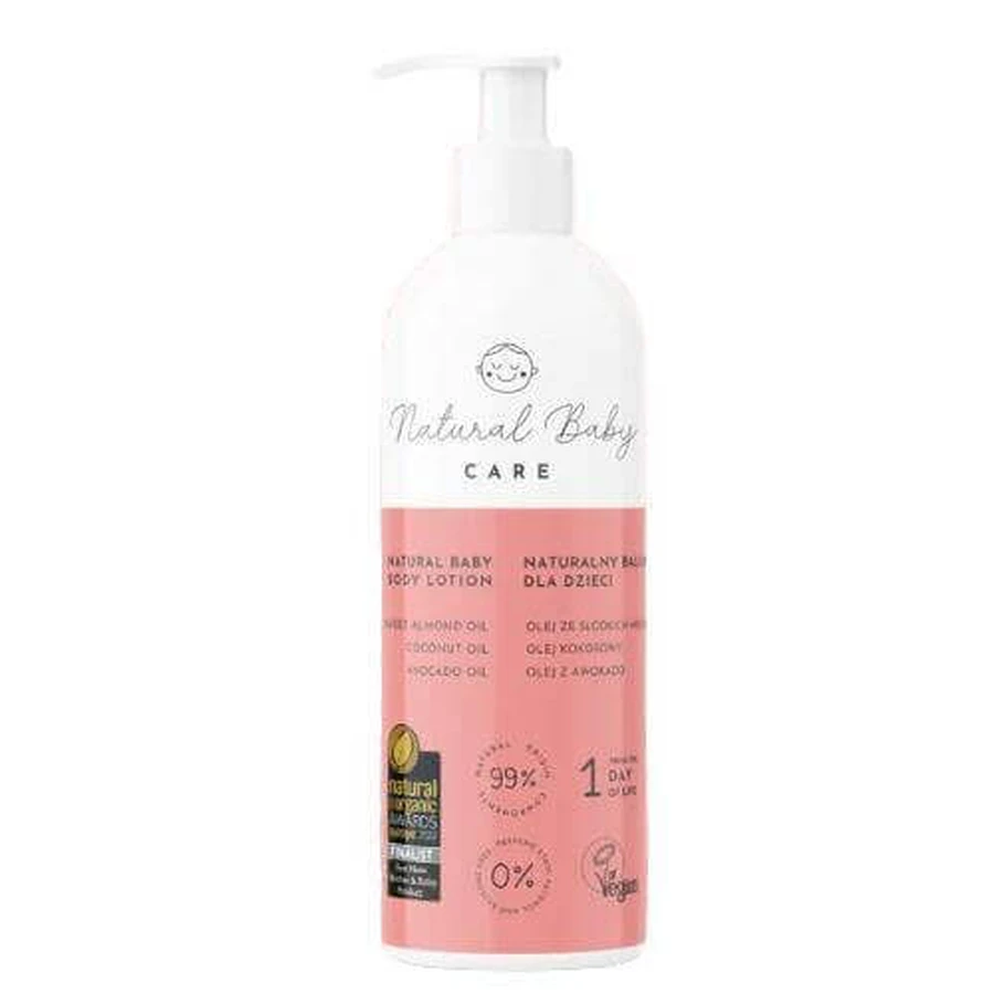 Natural Baby Care Натуральний лосьйон для тіла для немовлят, 200 мл БЕЗ НАСОСУ: ціни та характеристики