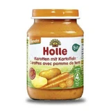 Дитяче харчування HOLLE Bio Морква та картопля, 190г