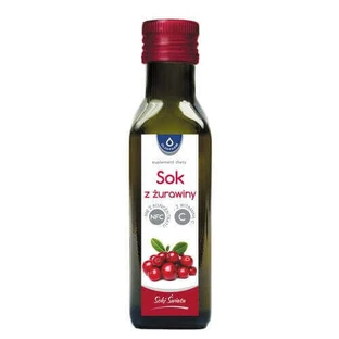 OLEOFARM Клюквенный сок с витамином С, 100 мл