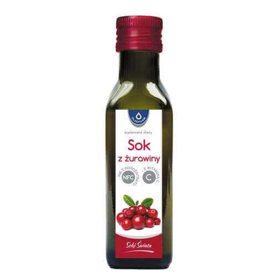OLEOFARM Клюквенный сок с витамином С, 100 мл: цены и характеристики