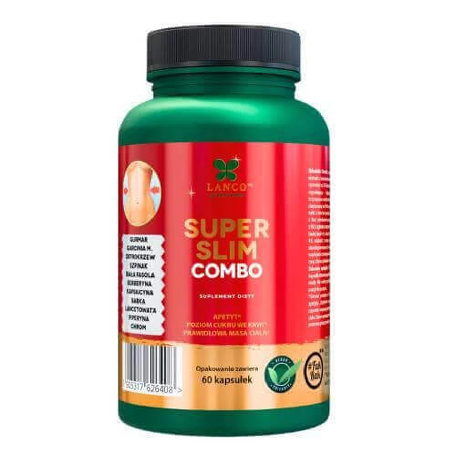 Lanco Nutritions Super Slim Combo, 60 капсул: ціни та характеристики