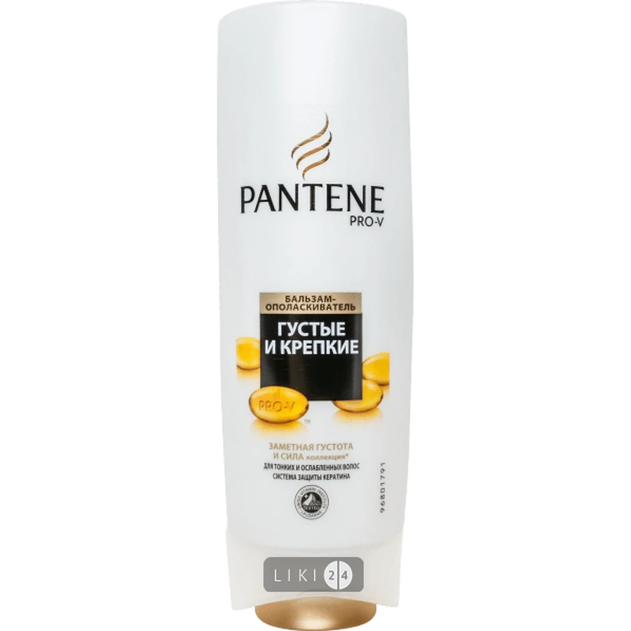 Бальзам-ополіскувач "pantene pro-v" 200 мл, густі та кріпкі: ціни та характеристики