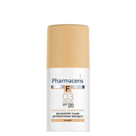 PHARMACERIS F Интенсивный кроющий флюид "03" с SPF20 - 30 мл: цены и характеристики