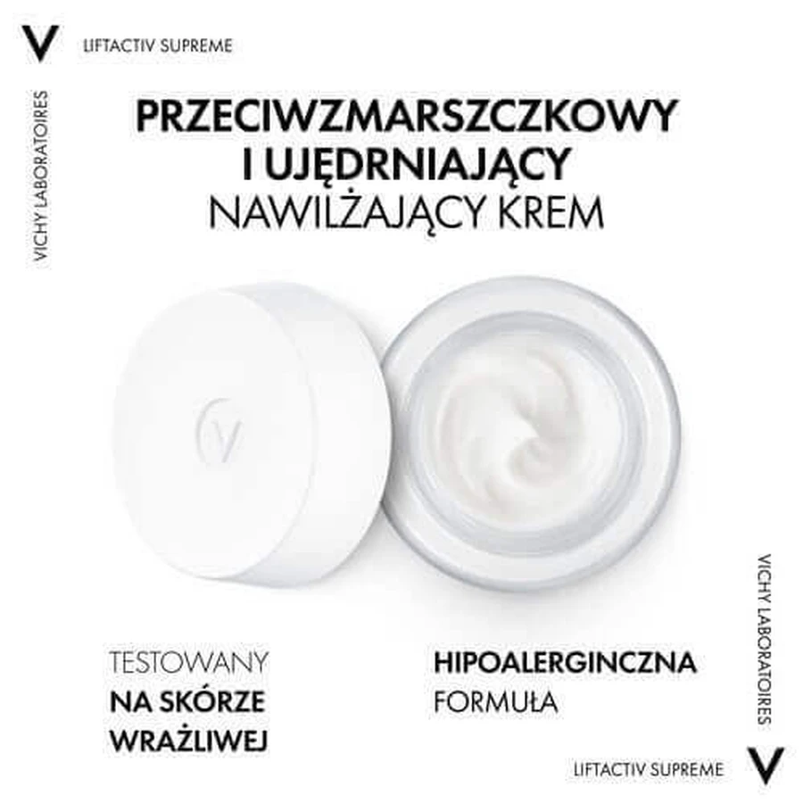 Vichy Liftactiv Укрепляющий крем против морщин с гиалуроновой кислотой для нормальной и комбинированной кожи, 50 мл: цены и характеристики