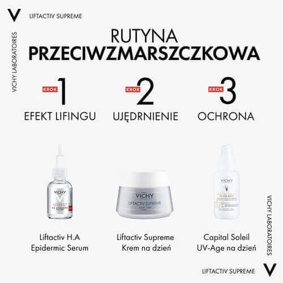 Vichy Liftactiv Укрепляющий крем против морщин с гиалуроновой кислотой для нормальной и комбинированной кожи, 50 мл: цены и характеристики