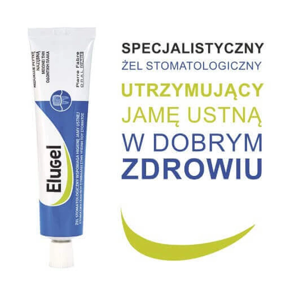 Elugel Очищающий стоматологический гель со вкусом мяты, 40 мл: цены и характеристики