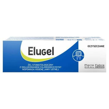 Elugel Очищающий стоматологический гель со вкусом мяты, 40 мл: цены и характеристики
