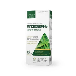 Medica Herbs Андрографис (Король горечей), 60 капсул