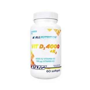ALLNUTRITION VIT D3 4000 + K2, 60 капсул