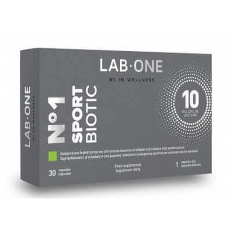 Lab One SportBiotic, 30 капсул: ціни та характеристики