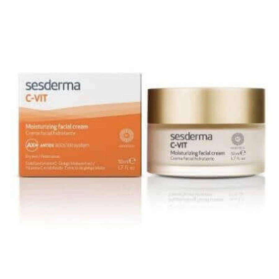 SESDERMA C-VIT Зволожуючий крем для обличчя, 50 мл: ціни та характеристики