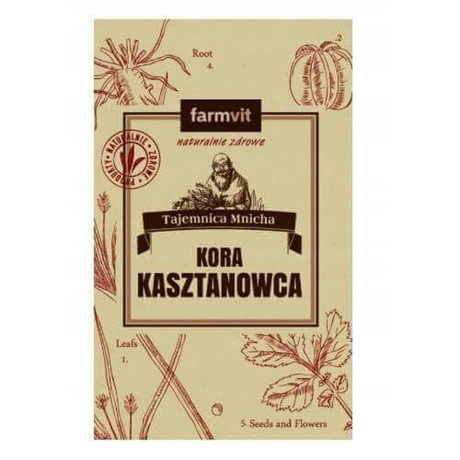 FARMVIT Кора кінського каштана, 50 г: ціни та характеристики
