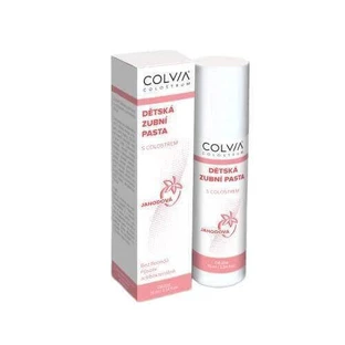 Colvia Зубная паста со вкусом клубники и колострумом для детей, 75 мл