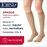 JOBST OPAQUE длинные компрессионные носки CCL2 карамель, размер 1 ZP