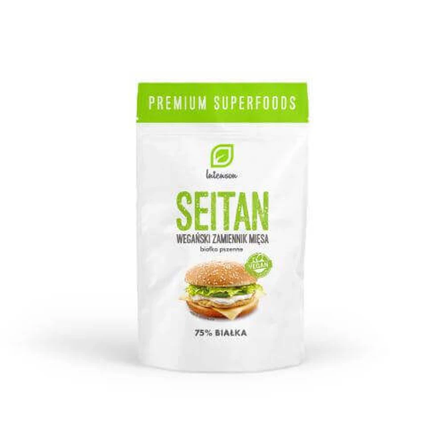 Веганский заменитель мяса Intenson Seitan, 150 г: цены и характеристики