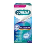 COREGA Tabs Bio Formula Таблетки для чищення зубних протезів зі смаком м'яти, 136 табл.
