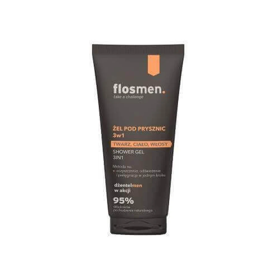 Гель для душа Floslek Flosmen 3 в 1, 225 мл: цены и характеристики
