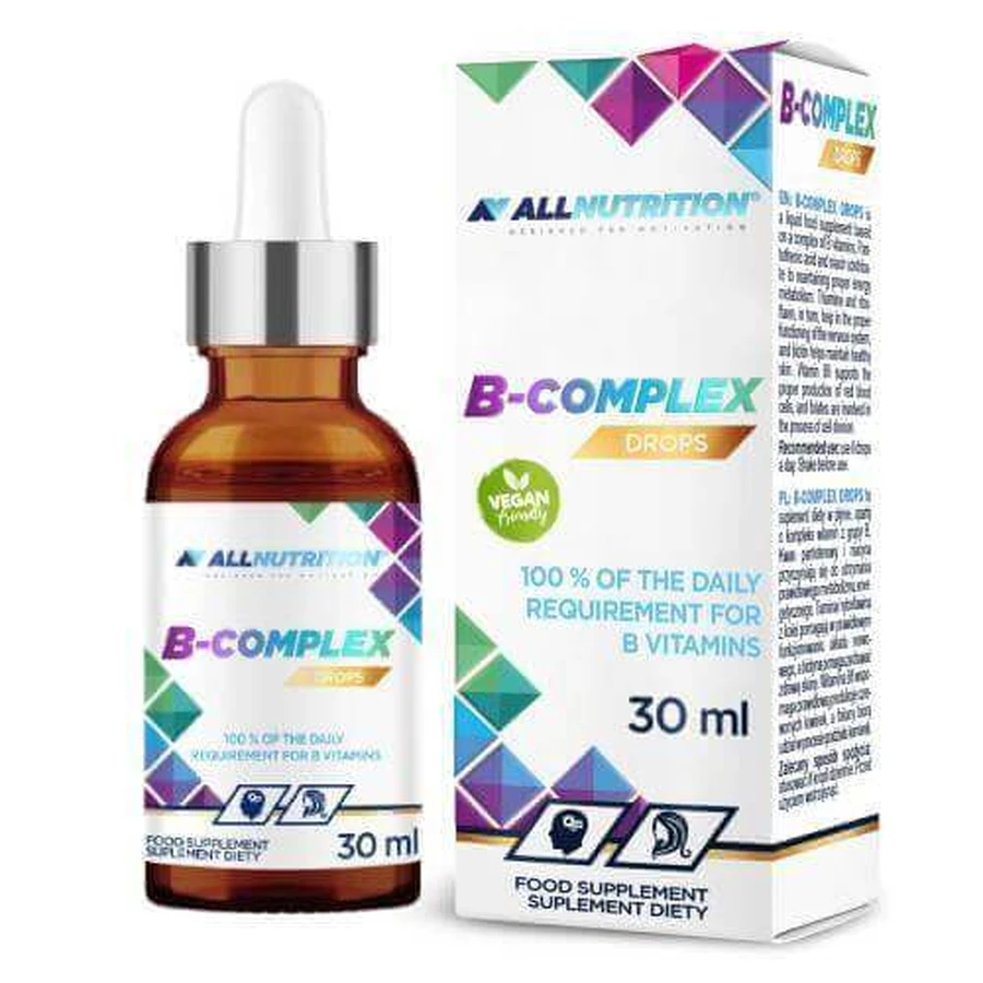 Allnutrition B-Complex Drops, 30 мл: цены и характеристики
