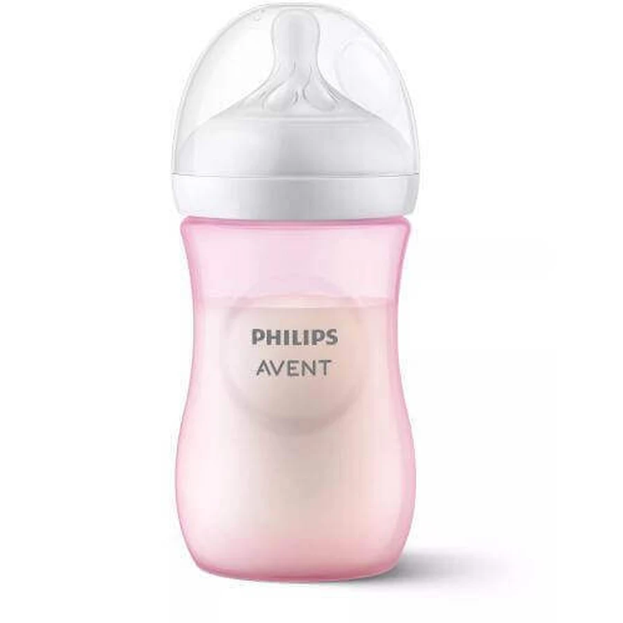 AVENT Natural Response Детская бутылочка 1м+ SCY903/11 розовая, 260 мл: цены и характеристики