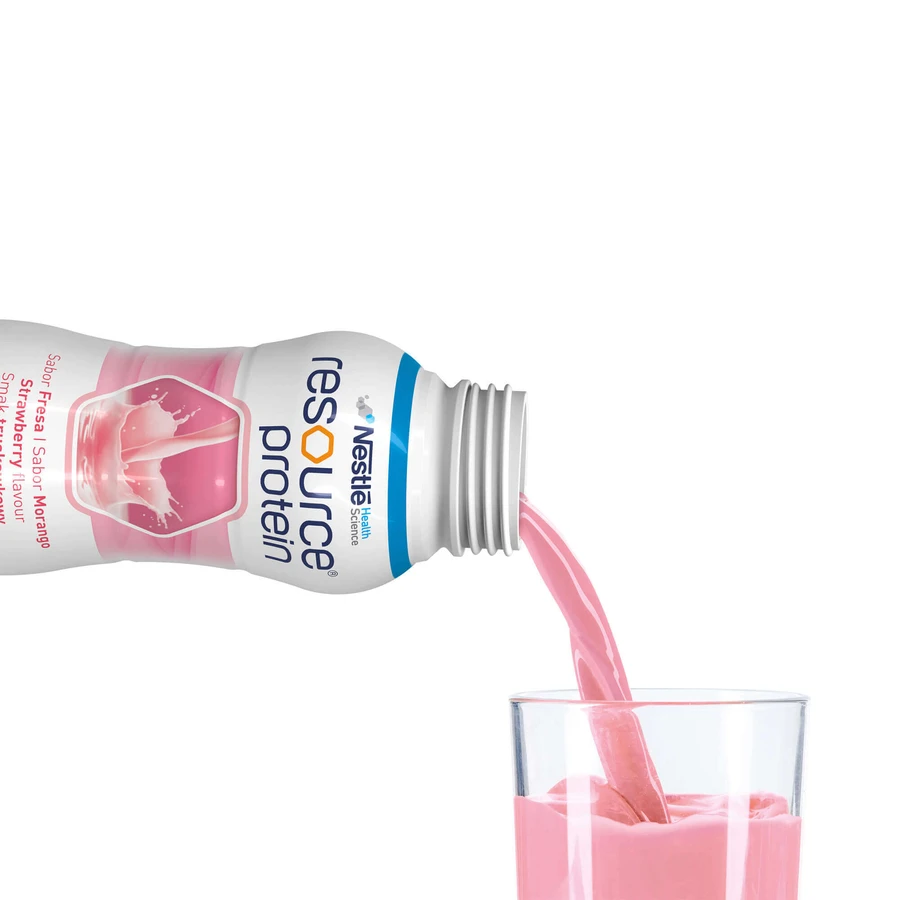 Kit Resource Protein, пищевая добавка, со вкусом клубники, 8 x 200 мл + 200 мл бесплатно: цены и характеристики