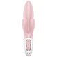 Повітряна помпа Satisfyer Bunny 3, вібратор-кролик, рожевий