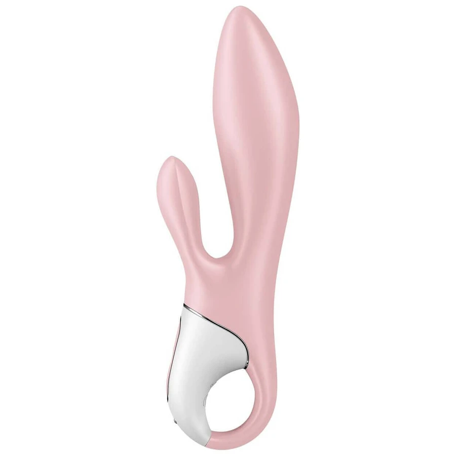 Повітряна помпа Satisfyer Bunny 3, вібратор-кролик, рожевий: ціни та характеристики