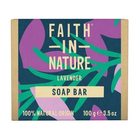 Твердое мыло Faith In Nature Lavender Soap Bar с лавандой, 100 г: цены и характеристики