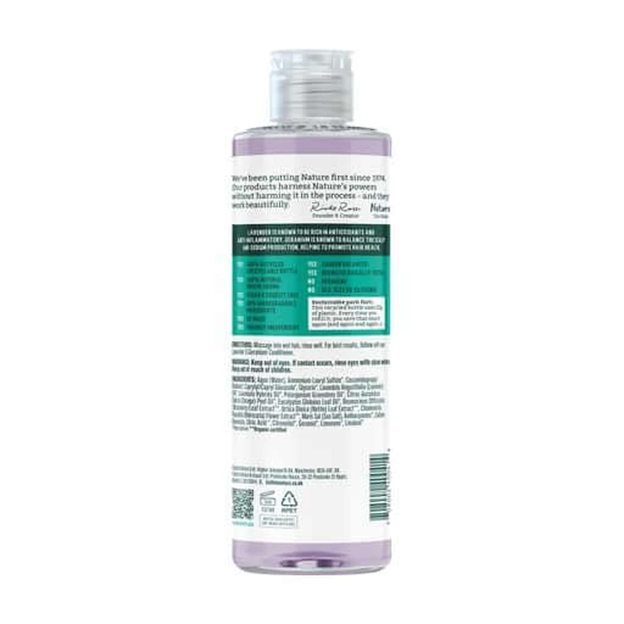 Балансуючий шампунь Faith In Nature Balancing Shampoo для нормального волосся з лавандою та геранню, 400 мл: ціни та характеристики