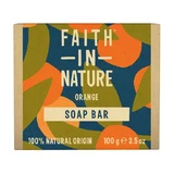 Тверде мило Faith In Nature Orange Soap Bar з апельсином, 100 г