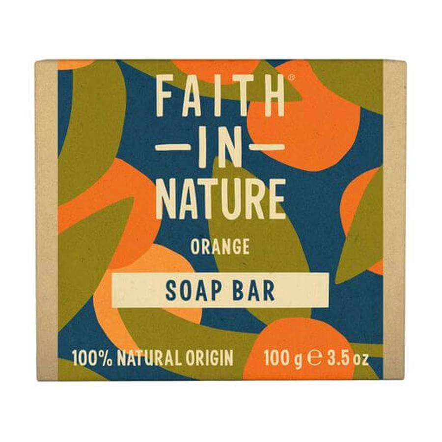 Твердое мыло Faith In Nature Orange Soap Bar с апельсином, 100 г: цены и характеристики