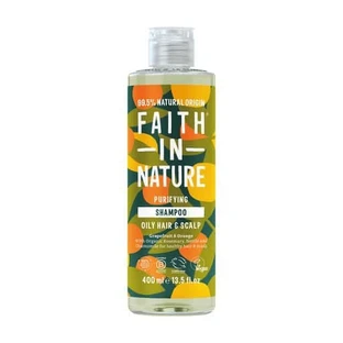 Очищаючий шампунь Faith In Nature Purifying Shampoo для жирного волосся з грейпфрутом та апельсином, 400 мл