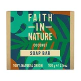 Тверде мило Faith In Nature Coconut Soap Bar з кокосом, 100 г