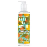 Натуральний лосьйон для рук та тіла Faith In Nature Energising Hand & Body Lotion з грейпфрутом та апельсином, 400 мл