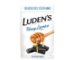 Леденцы с ментолом Luden's анестезирующие для горла и полости рта, мед и лакрица, 30 шт.