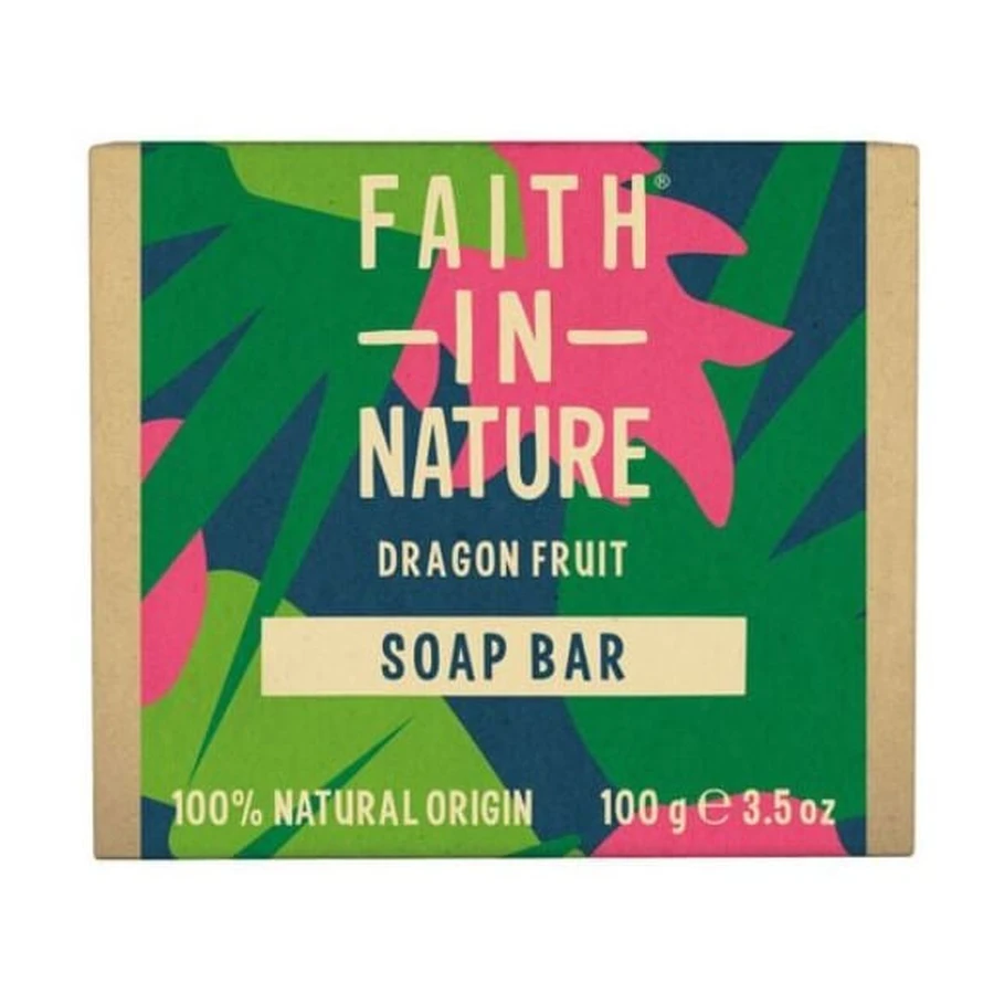 Тверде мило Faith In Nature Dragon Fruit Soap Bar з фруктом дракона, 100 г: ціни та характеристики