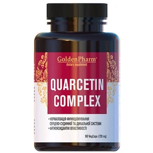 Кверцетин комплекс Golden Pharm капсулы №90