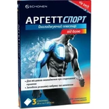Аргетт Спорт пластырь обезболивающий охлаждающий, 10 см х 14 см, 3 шт.
