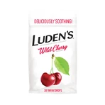 Леденцы с пектином Luden's успокаивающие для горла и полости рта, дикая вишня, 30 шт.: цены и характеристики