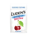Леденцы с пектином Luden’s успокаивающие для горла и полости рта, дикая вишня, без сахара, 25 шт.: цены и характеристики