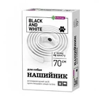 Vitomax Black&White Протипаразитарний нашийник проти бліх та кліщів для собак, білий, 70 см: ціни та характеристики