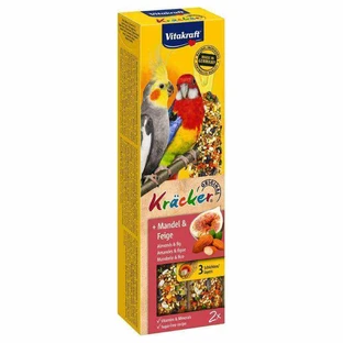 Vitakraft Kracker Original Almonds & Fig Крекер с миндалем и рисом для австралийских попугаев, 2 шт/уп